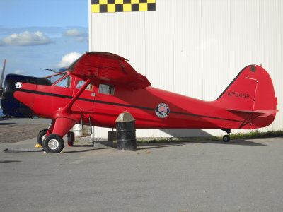 AK Airlines Plane atAnchorage Aviation Display