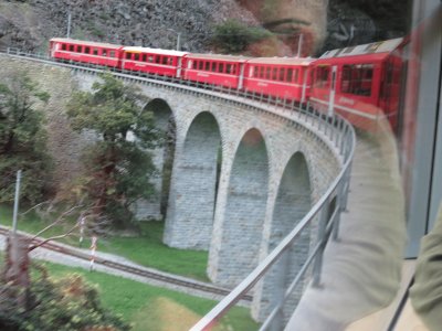 il treno rosso del Bernina