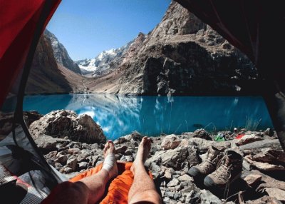 Lago Gran Allo. TajikistÃ¡n