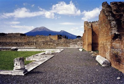 Mt. Vesuvius from Pompeii