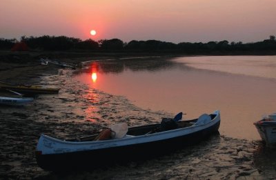 Atardecer en el RÃ­o Bermejo. Chaco. Argentina