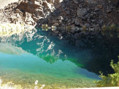 Laguna de la NiÃ±a Encantada. Mendoza. Argentina