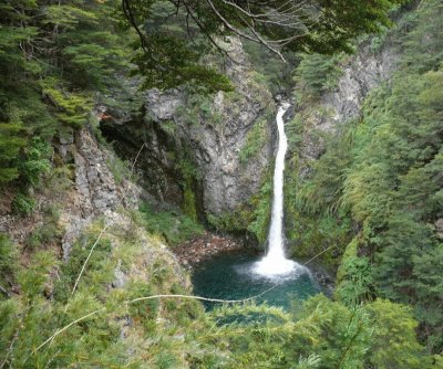 Cascada del RÃ­o Bonito. NeuquÃ©n. Argentina