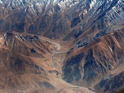 Los Andes en Mendoza. Argentina