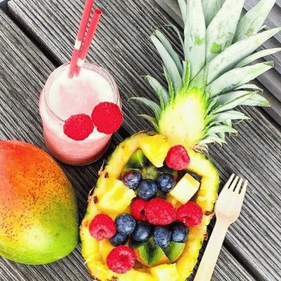 Pineapple Fruit Bowl