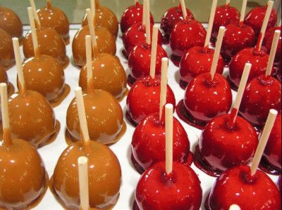 Caramel Candy Apples