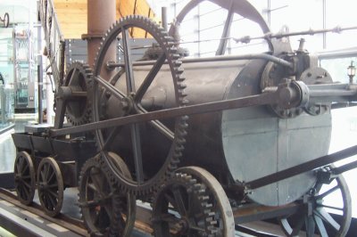 Trevithick 's 1804 locomotive