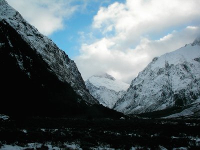 Montanha nevada