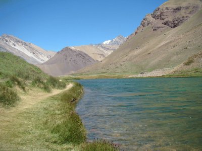 Laguna Los Horcones. Mendoza. Argentina