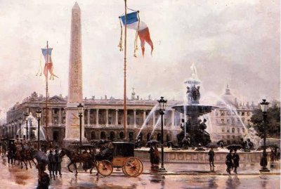 rainy paris