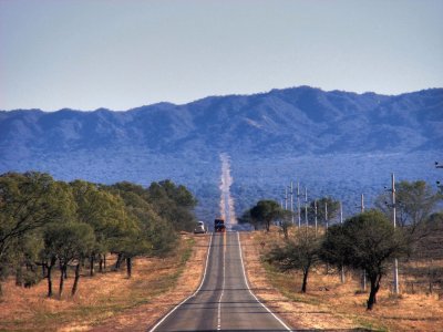 En la RN 64. Santiago del Estero. Argentina