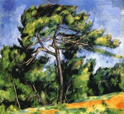 O grande pinheiro, cÃ©zanne Masp, 1885