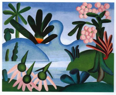 O lago - Tarsila do Amaral-1928