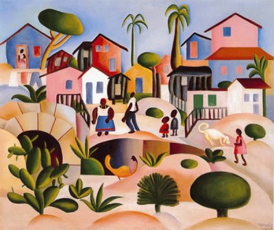 Morro da favela-Tarsila do Amaral-1925