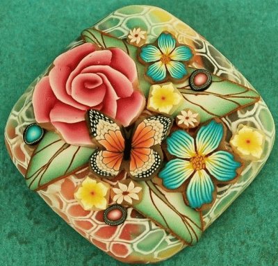 Square Focal Bead