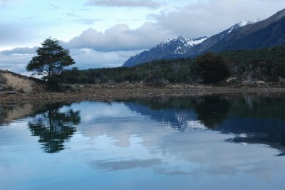 Lago Fagnano. Tierra del Fuego. Argentina