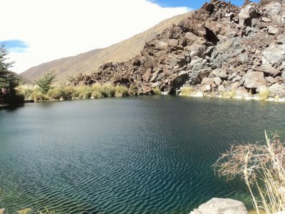 Laguna de la NiÃ±a Encantada. Mendoza. Argentina