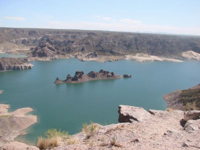 Embalse Valle Grande. Mendoza. Argentina