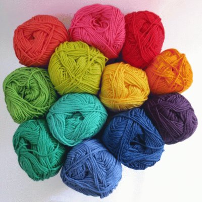 Colored Yarn