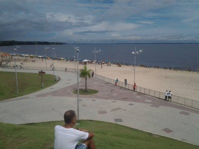 Praia Fluvial de Ponta Negra - Manaus - AM