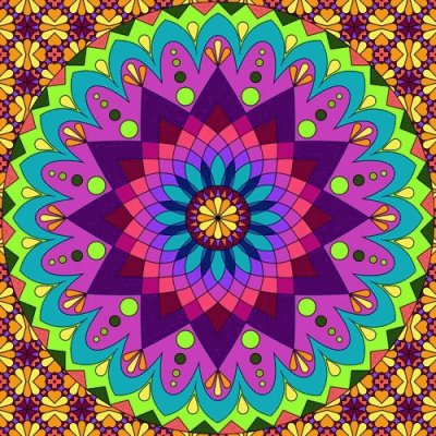 Colored Mandala