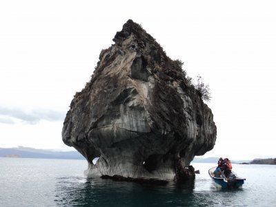 catedral de marmol  lago gral carrera chile