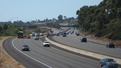 El Camino Real overpass on SR 78