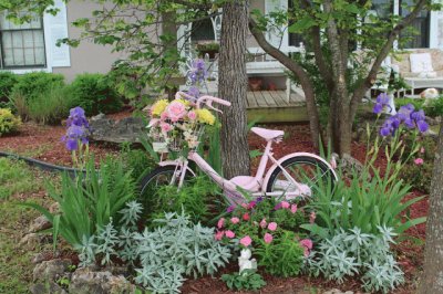 Pink Garden Bike