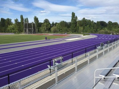 Purple Running Track-Aue, Germany