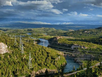 Presa FutaleufÃº. Chubut. Argentina