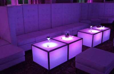 Seductive Lighted Lounge