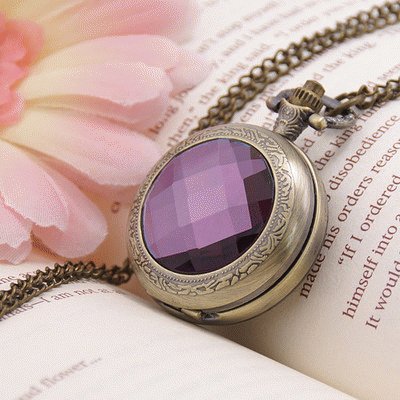 Vintage Pocket Watch Necklace