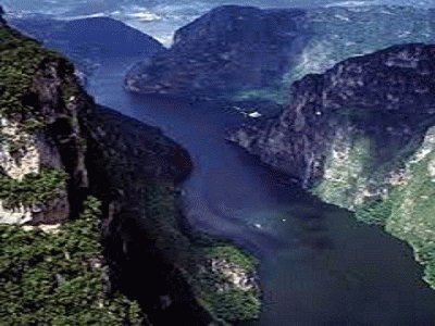 CaÃ±Ã³n del sumidero Chiapas,  Mexico