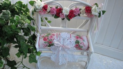 Rose Pincushion Chair- Decor