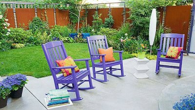 Purple Patio Furniture