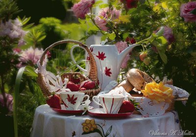 Morning Garden Tea