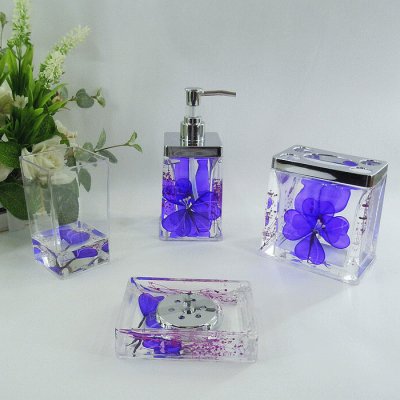 Acrylic Bathroom Set