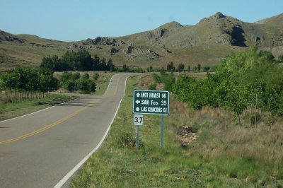 Camiono a Inti Huasi - San Luis