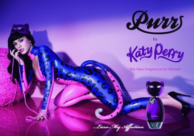 Purrs Fragrance for Women- Print Ad