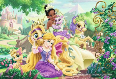 Rapunzel Tiana