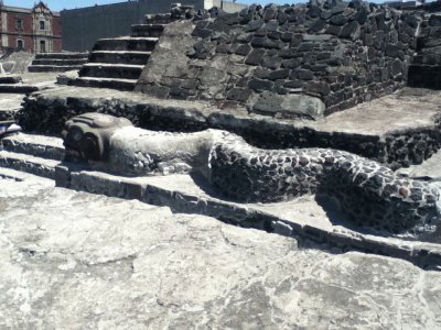 Templo Mayor Tenochtitlan, MÃ©xico.