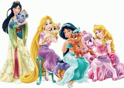 Mulan Rapunzel Jasmine Aurora