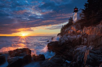 Bass Harbor Head Lighthouse-Maine