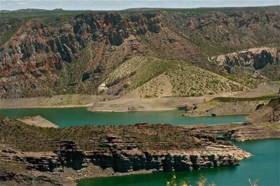 Embalse Valle Grande. Mendoza. Argentina