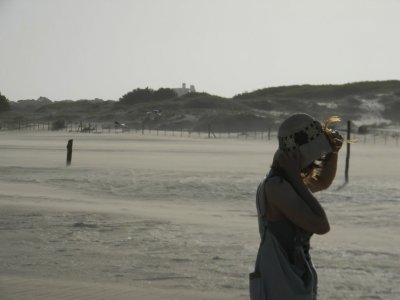 viento en la playa