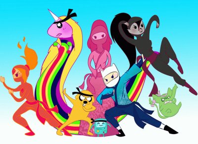 ninjas adventure time