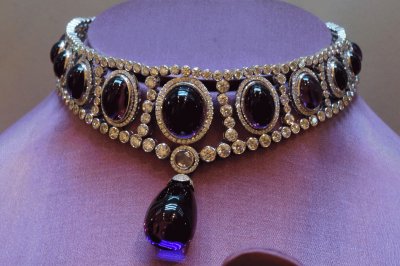 Faberge Amethyst Necklace