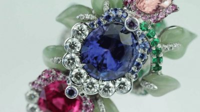 Stunning Faberge Cocktail Ring