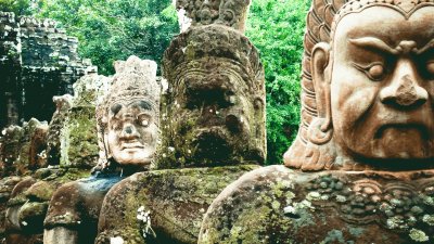 Angkor Wat At Cambodia