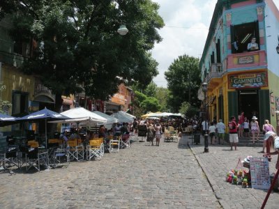 Caminito. Barrio de La Boca. Argentina